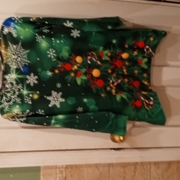 NWOT but in original packaging, XL Misses Christmas Tree Tunic. - Picture 3 of 3